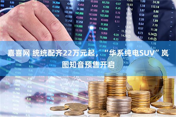 嘉喜网 统统配齐22万元起，“华系纯电SUV”岚图知音预售开启